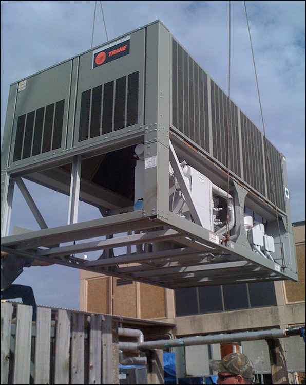 Commercial Air Cooled Chiller Replacement at Trinity River Authority